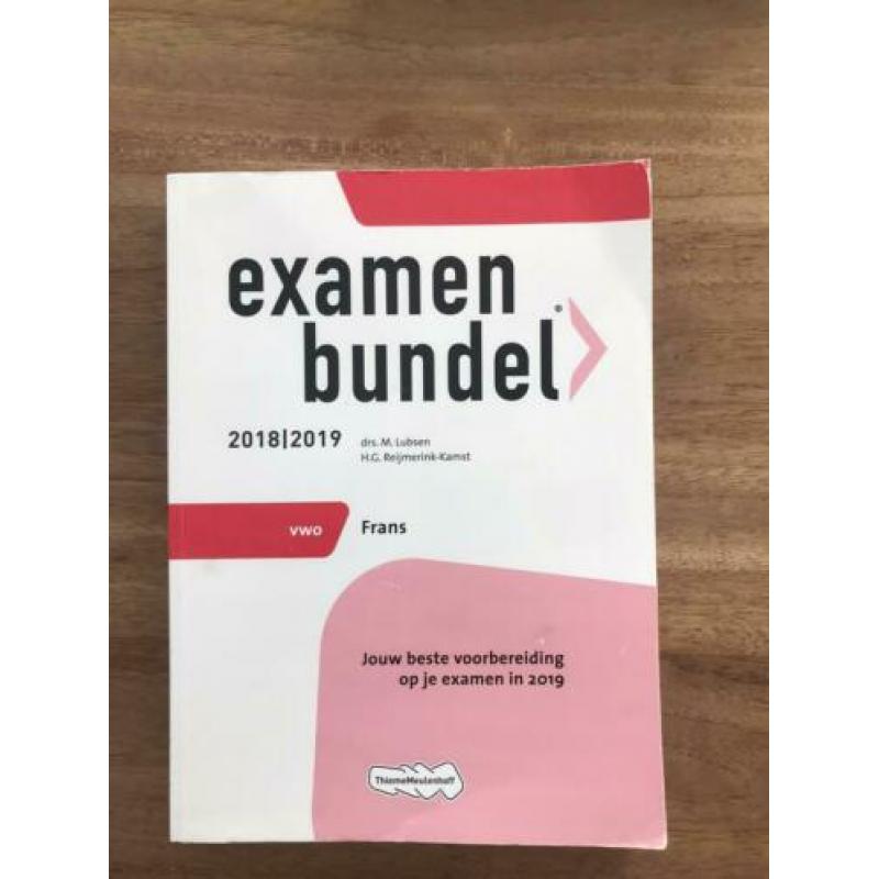 Examenbundels havo en vwo