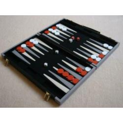 LEUK: DeLUXE Backgammon XL Koffer (45,5 x 26,5/53 cm)