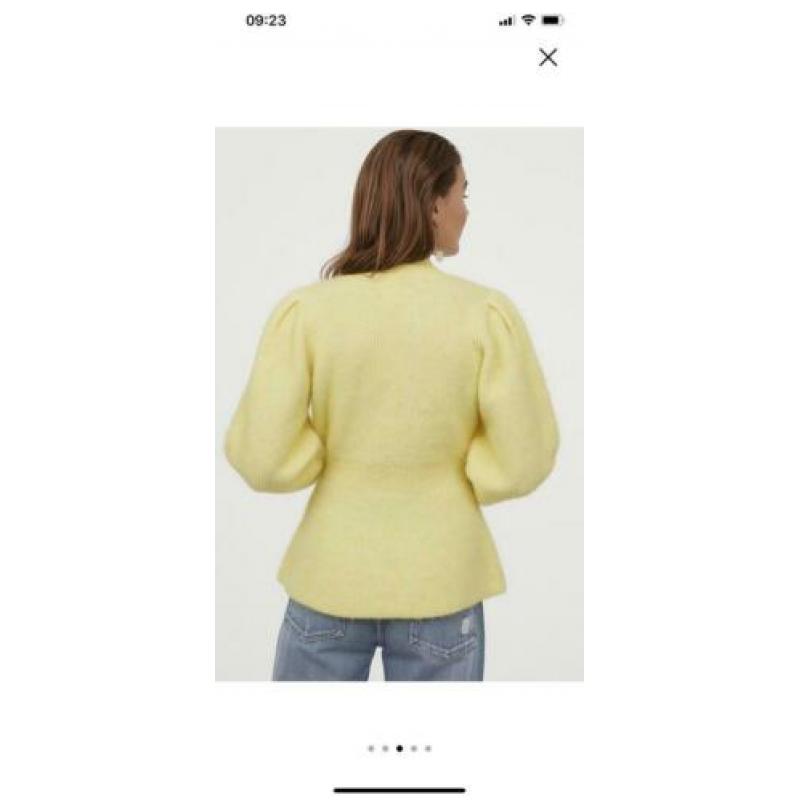 H&M Trui van wol mix met peplum