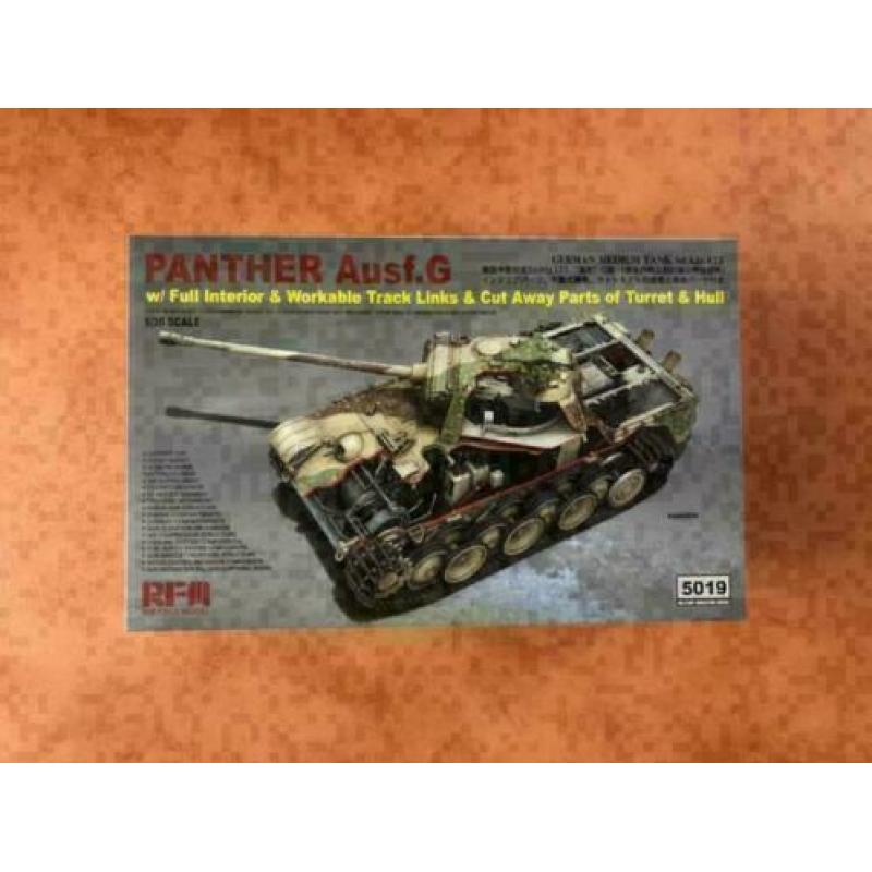 RYE Field RM-5019 Panther Ausf.G w/ Full Interior 1/35