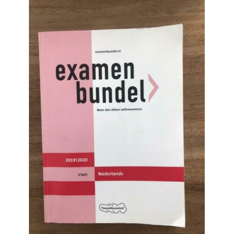 Examenbundels havo en vwo