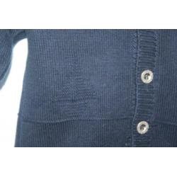 Donkerblauw vestje van Petit Bateau maat 68 (3176)