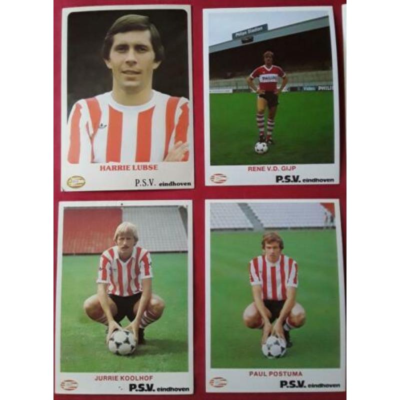 PSV Eindhoven foto's Oud Kees Rijvers Rene van der Gijp