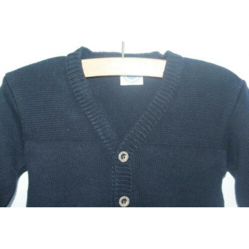 Donkerblauw vestje van Petit Bateau maat 68 (3176)