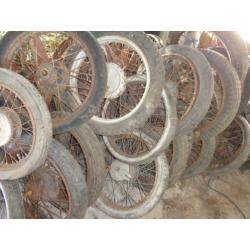 partij oldtimer wielen jaren 20 -70