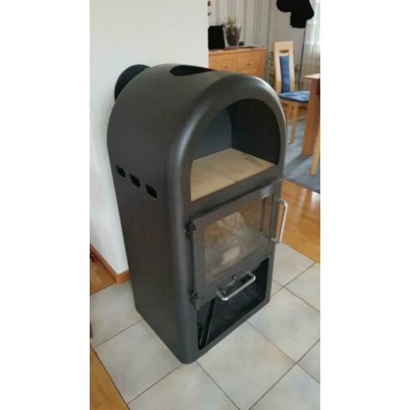 Prachtige en Degelijke Scan Houtkachel.