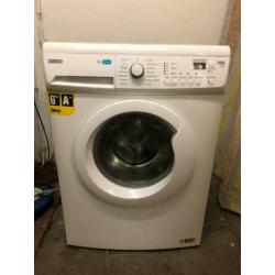 A+ Wasmachine: Zanussi, tot 6KG, Schoon en Goed!