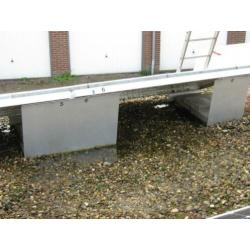 aluminium draagframe zonnepanelen platdak