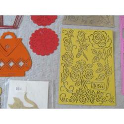 20 Embossing Sjablonen verschillende merken