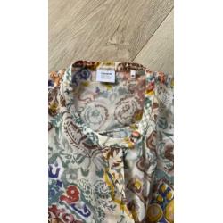 Caliban blouse van Pauw korte mouw maat 42 =S