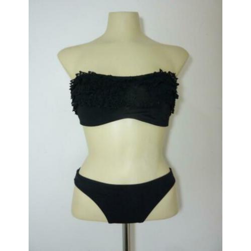 Zwarte strapless beugelbikini van Victoria's Secret