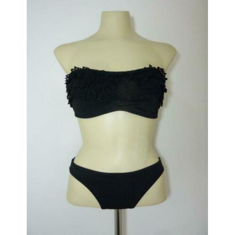 Zwarte strapless beugelbikini van Victoria's Secret