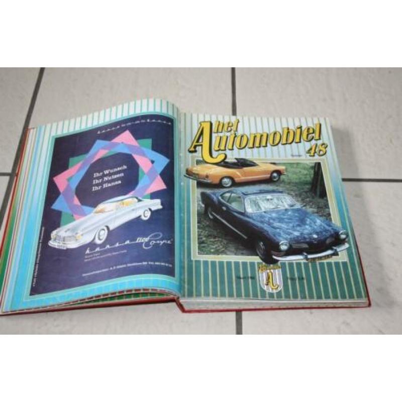 3 boeken gebonden HET AUTOMOBIEL