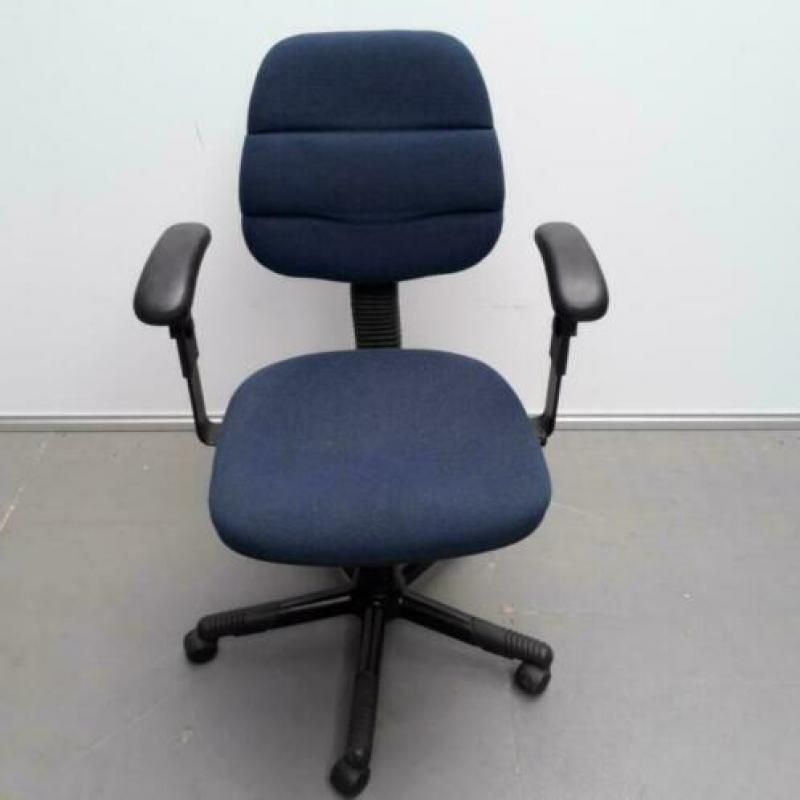 Drisag bureaustoel - blauwe stof