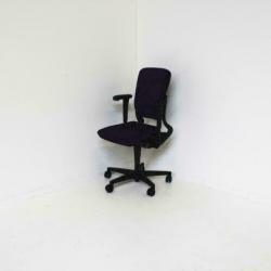 Ahrend 230 Bureaustoelen, Burostoelen,Hoge rug, PAARS/Zwart