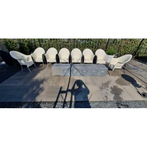 Te koop, 8 Lord yo stoelen wit van Philippe starck