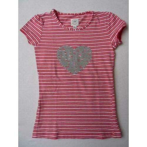 Super mooi t shirt van Little Bampidano, maat 116