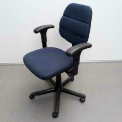 Drisag bureaustoel - blauwe stof