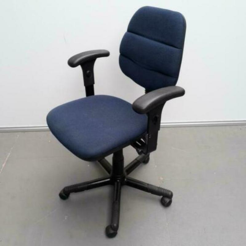 Drisag bureaustoel - blauwe stof