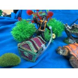 Scheepswrak, Duiker Schatskist Schildpad Rotsjes Plant, P2