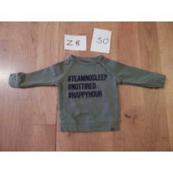 jongens kleren maat 50 tm 62