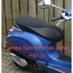 Vespa sprint (Primavera) zadel buddy seat 100% notte 2020