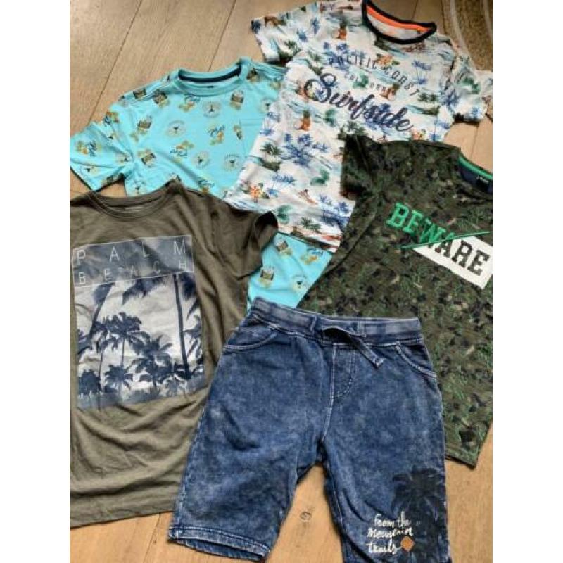 4x T-shirt Antony morato, en non merk gratis broek 152 158