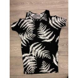 Studio Anneloes shirt - S - nieuw - mooie top - zwart / wit