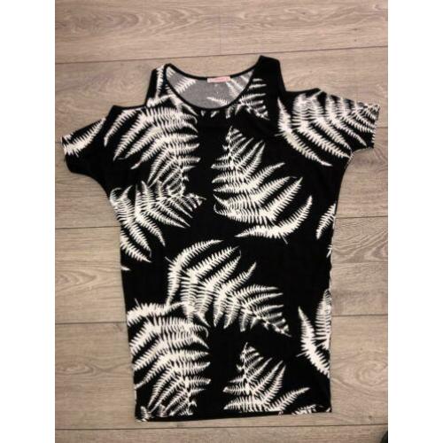 Studio Anneloes shirt - S - nieuw - mooie top - zwart / wit
