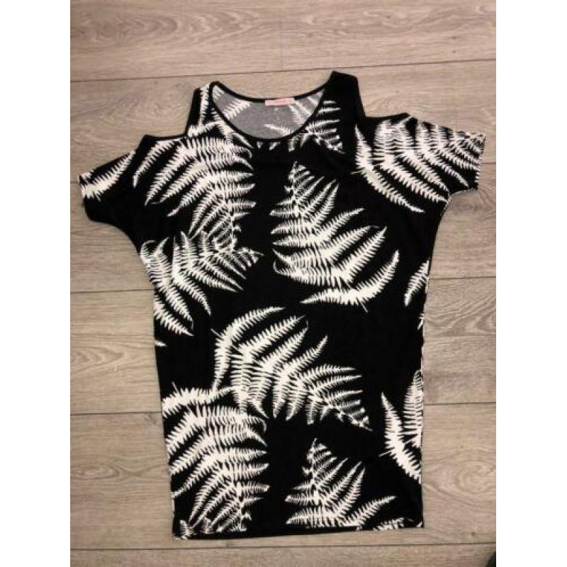 Studio Anneloes shirt - S - nieuw - mooie top - zwart / wit