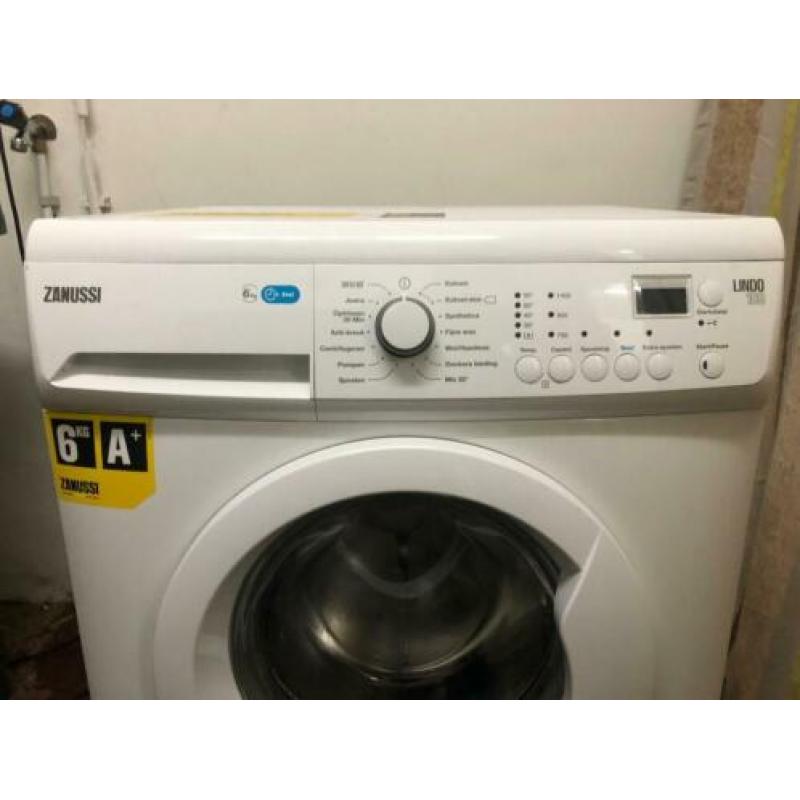 A+ Wasmachine: Zanussi, tot 6KG, Schoon en Goed!