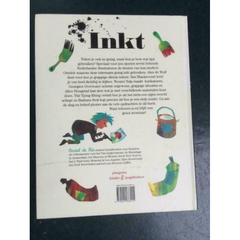 Inkt Ceciel de Bie (Word een Tekentalent) 1e druk 2010.