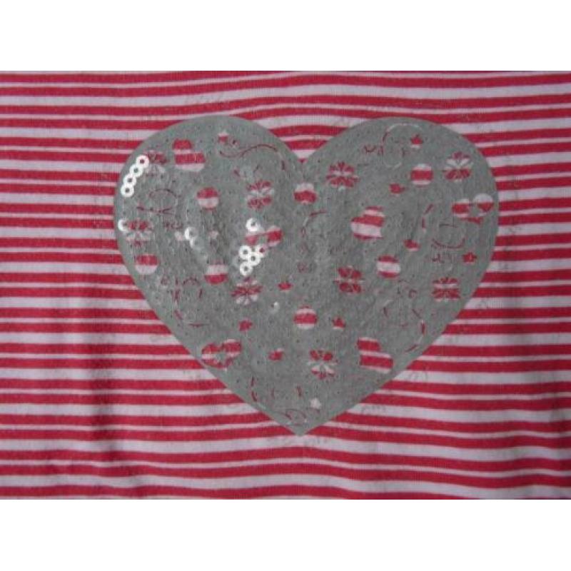 Super mooi t shirt van Little Bampidano, maat 116