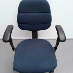 Drisag bureaustoel - blauwe stof