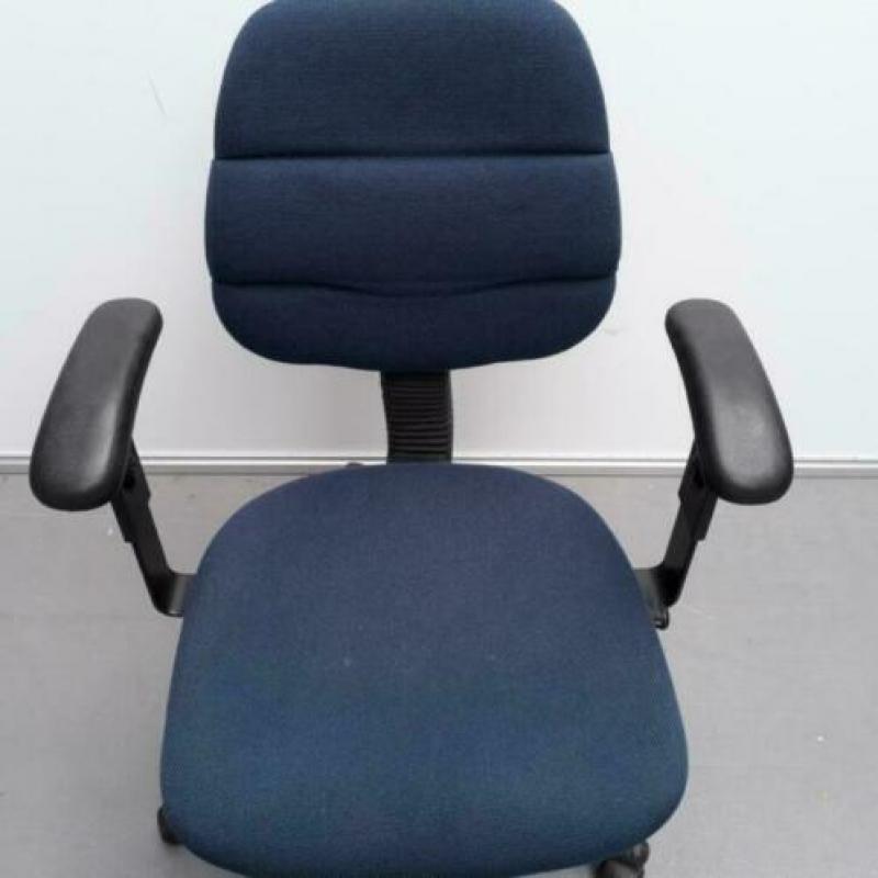 Drisag bureaustoel - blauwe stof