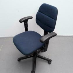Drisag bureaustoel - blauwe stof