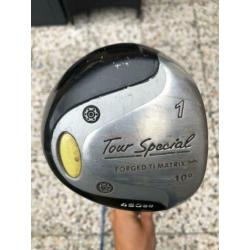 2 x houten 1 driver wood golfclubs
