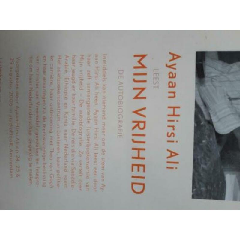 Luisterboek Mijn Vrijheid Ayaan Hirsi Ali
