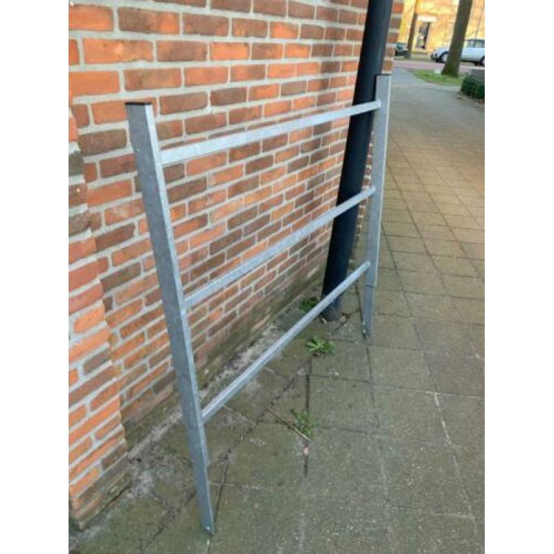 Voorrek - Koprek - Gegalvaniseerd - Nieuw - Demontabel-Hoog