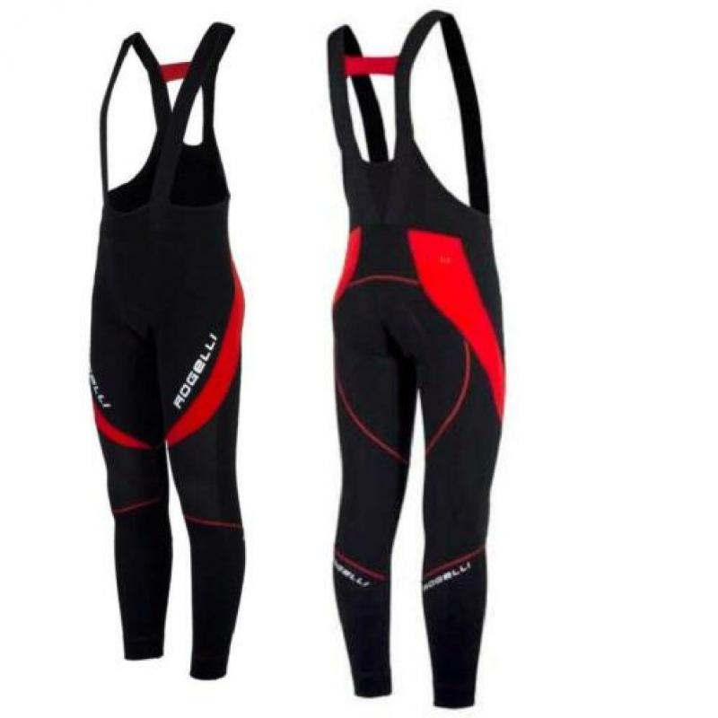 Fietsbroek Rogelli Travo 2.0 zwart/rood