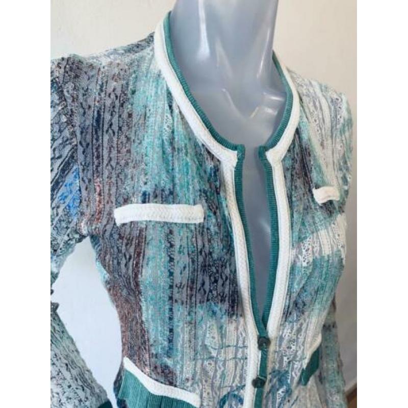 Designers stretch print vestje - 38