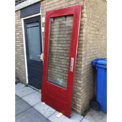 Hardhouten Buitendeur