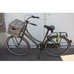 mooie Cortina U4 meisjesfiets 26 inch legergroen 46cm