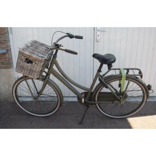 mooie Cortina U4 meisjesfiets 26 inch legergroen 46cm