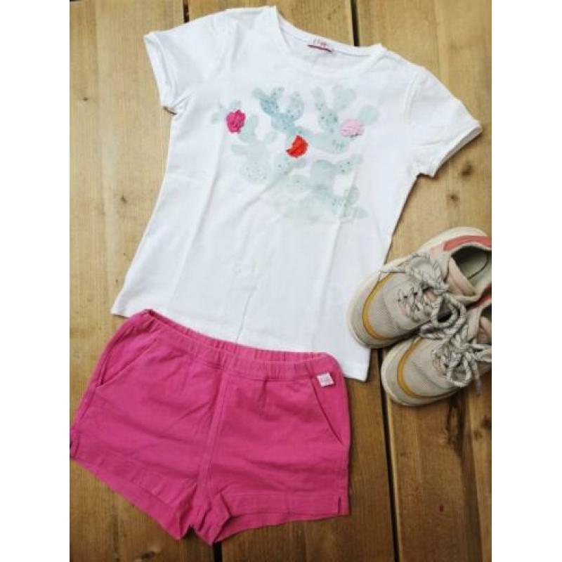 Heerlijke set Il gufo shirtje broekje 98 104 zgan