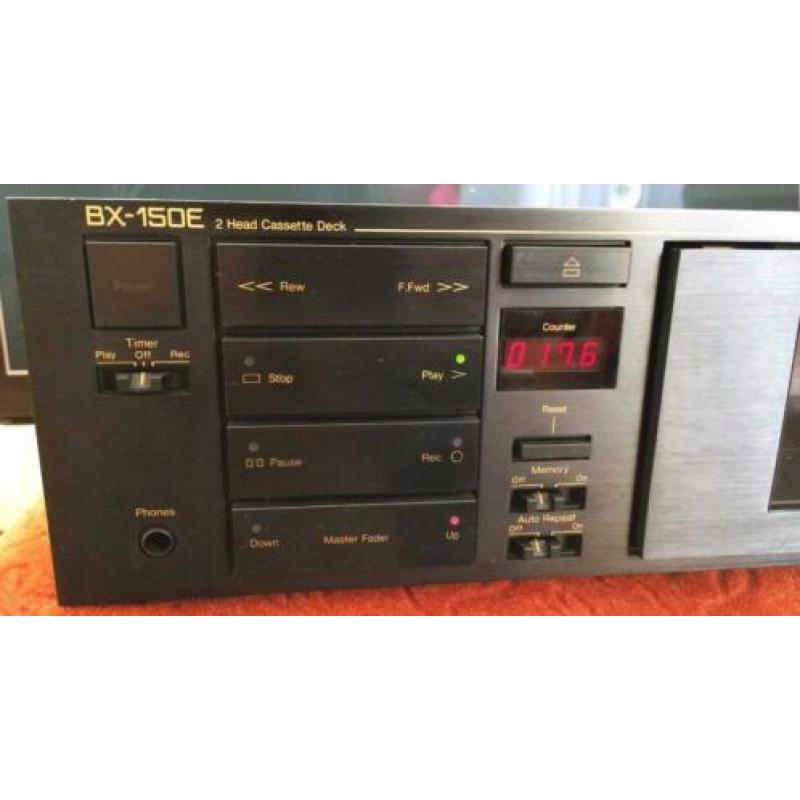 Nakamichi BX-150E volledig gereviseerd Nakamichi specialist