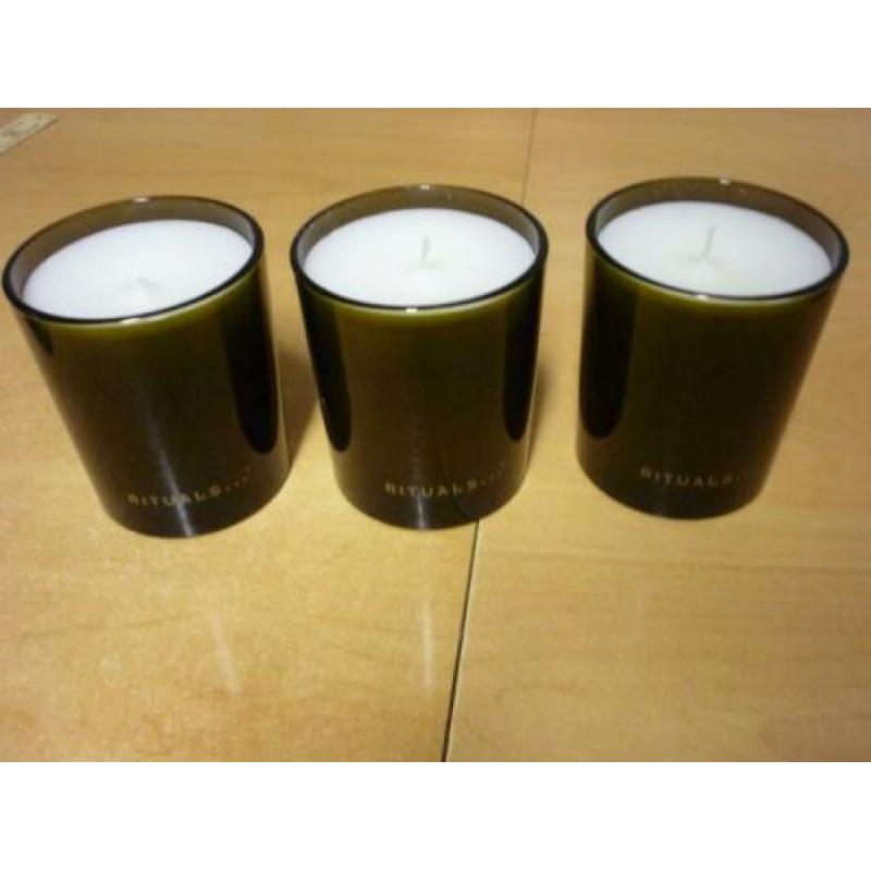 Nieuw 3 stuks Rituals Dao, geurkaars, kaars, candle, kaarsen