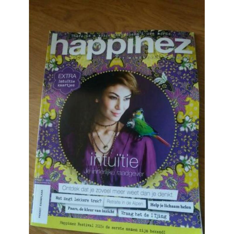 7 tijdschriften. Flow, psychologie en happinez