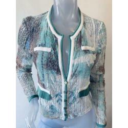 Designers stretch print vestje - 38