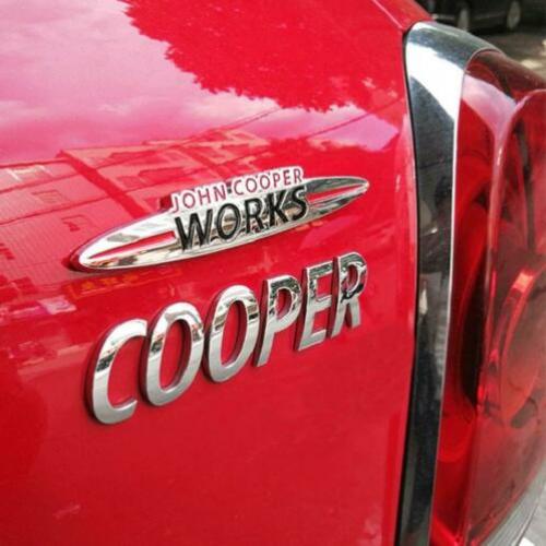 John Cooper Works Logo Emblem Badge Mini